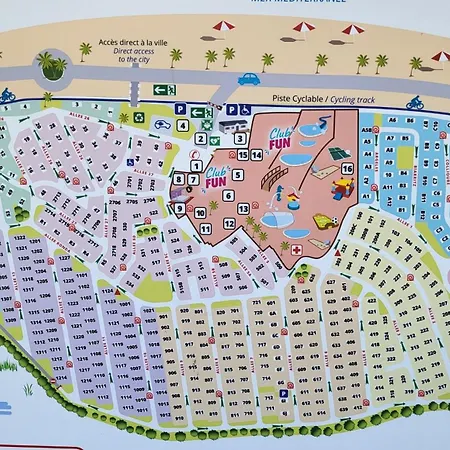 Mobil Spacieux Mar Estang 4* Campingplatz *