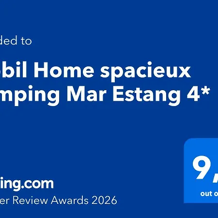 אתר קמפינג Mobil Spacieux Mar Estang 4* *